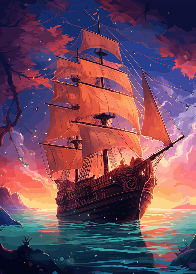 Mysterious Pirate Ship