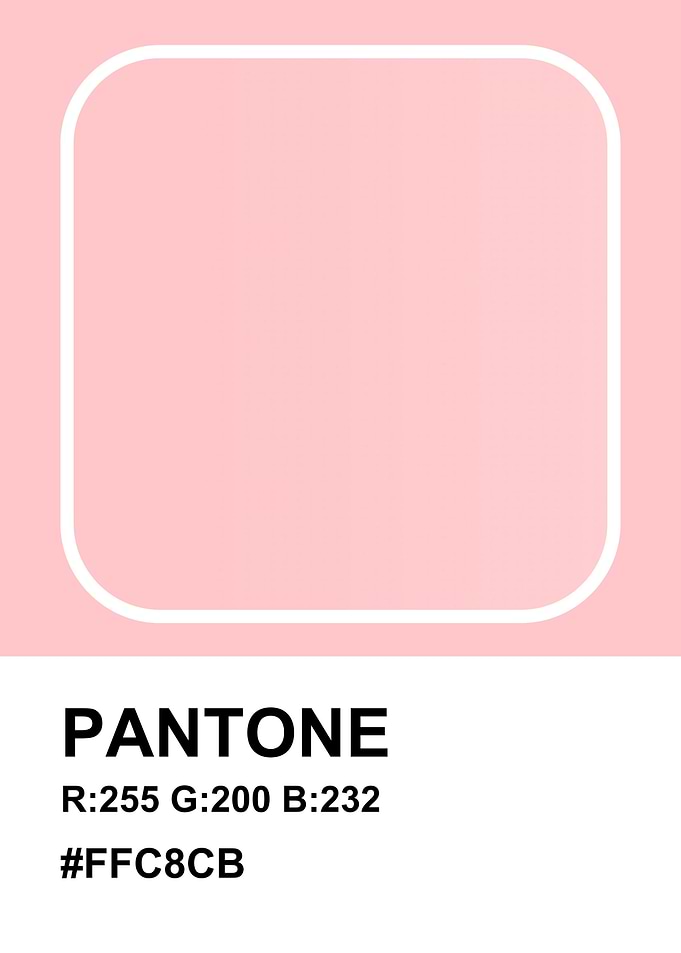 Color PANTONE Rose Quartz