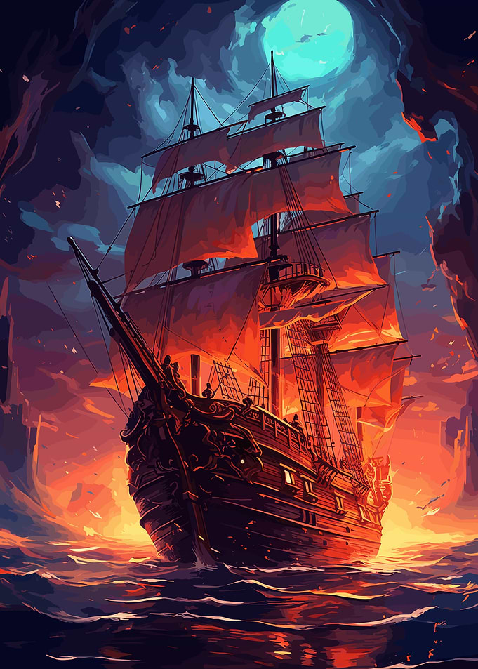 Mysterious Pirate Ship