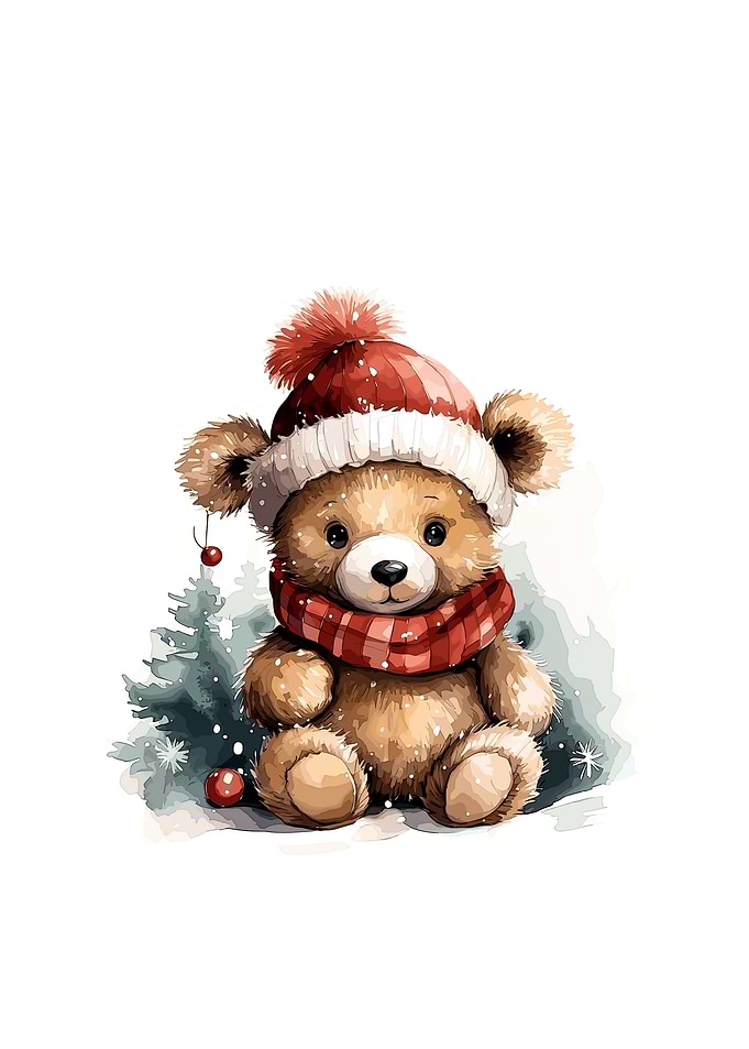 Bear Christmas Cute