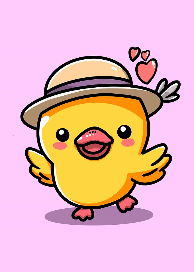 Cute Duck