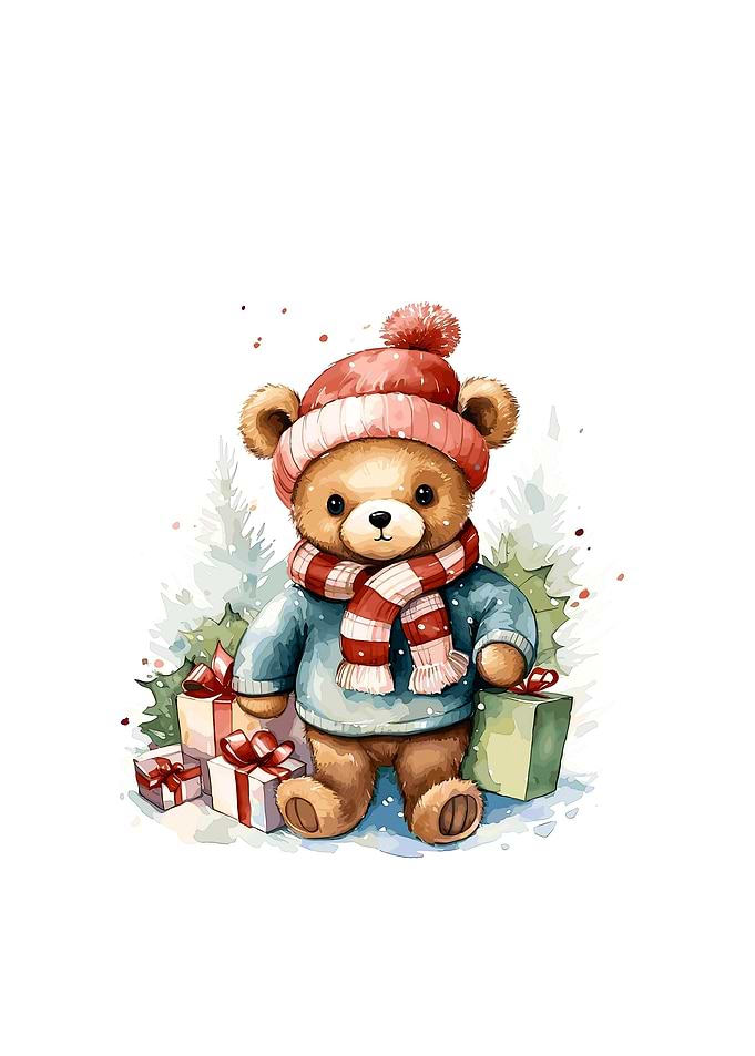 Bear Christmas Cute
