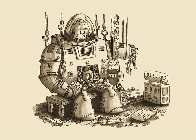 Robot Mechanical Bunny
