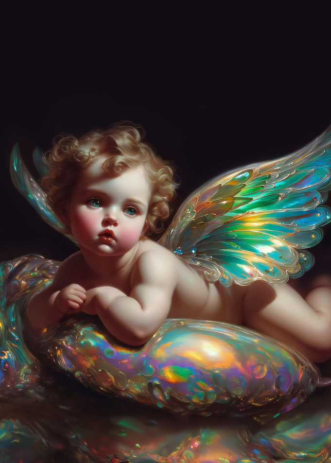 Baby Angel Chilling