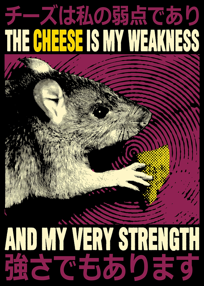 Cheese is my Weakness Rat
