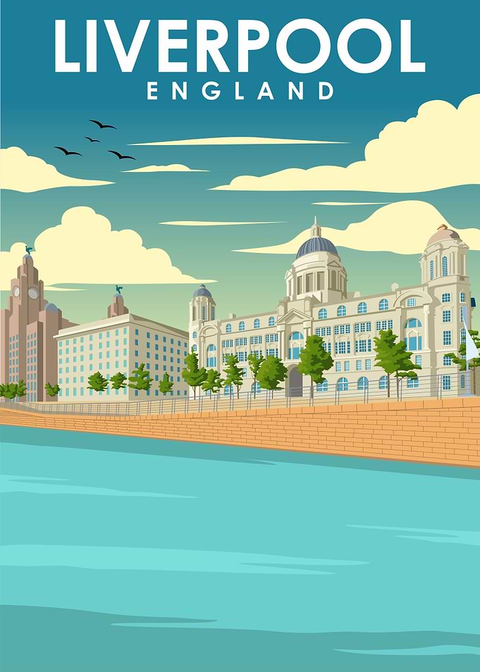 Liverpool England Art