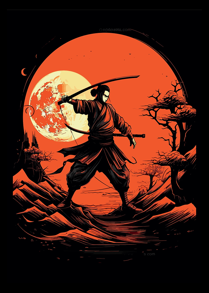 Japanese Samurai Art