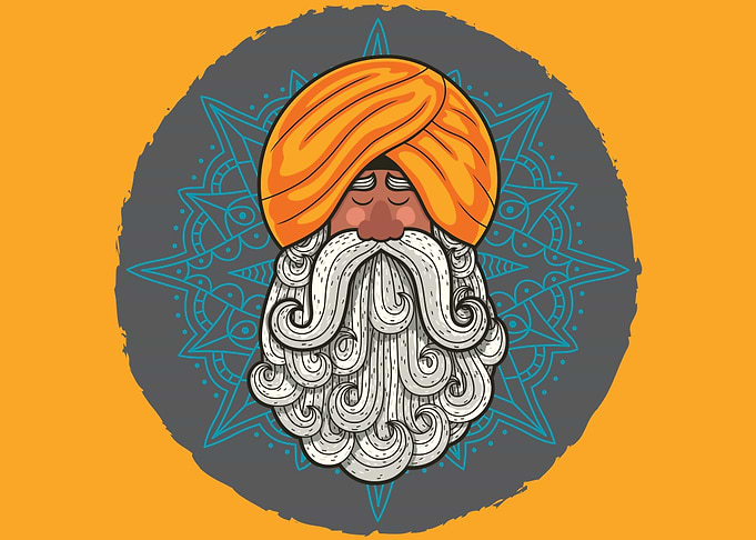Guru on White