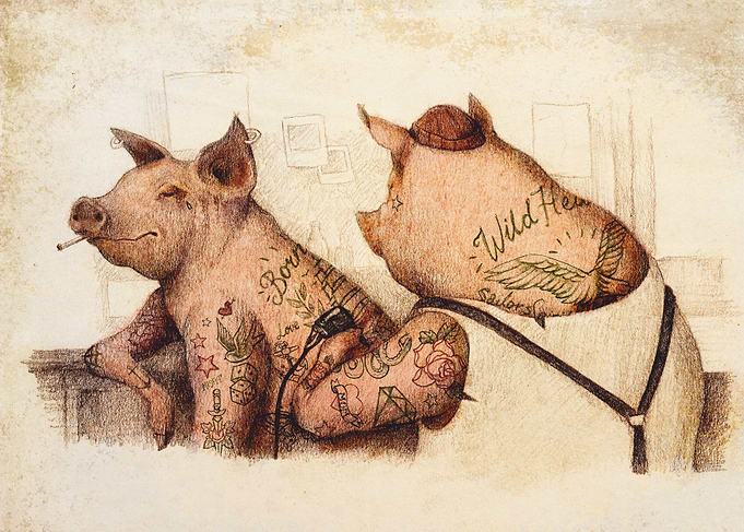 Ink and Oink