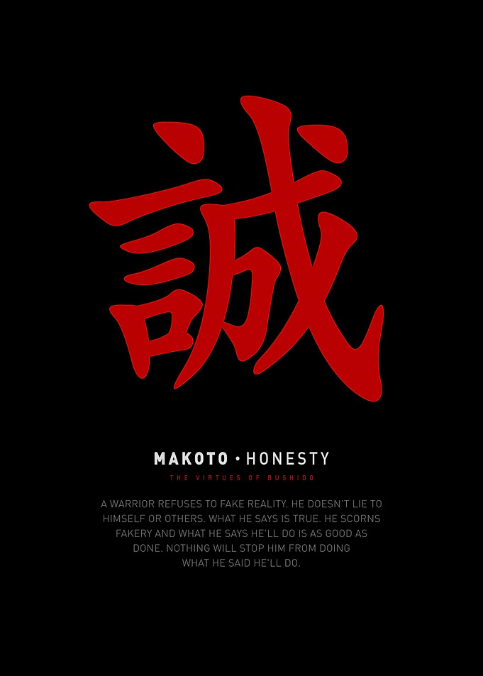 Bushido Virtue Honesty