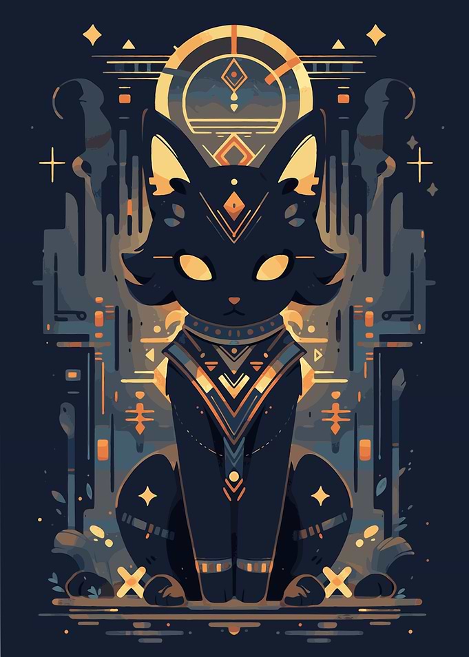 Eternal Guardian Cat