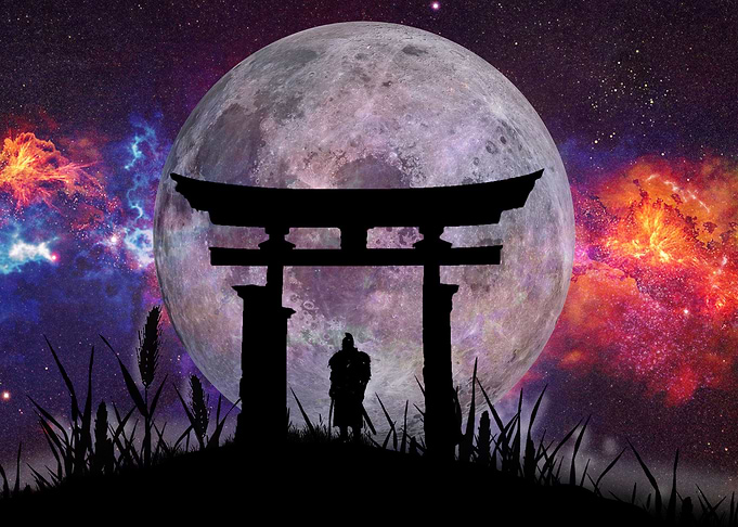 samurai silhouette