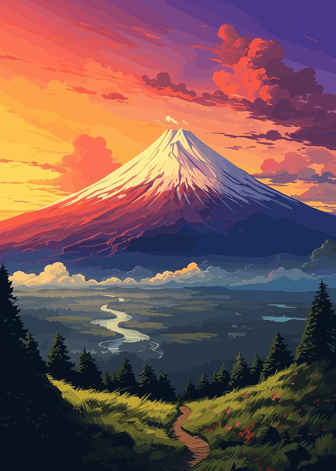 Fuji Mount Japan