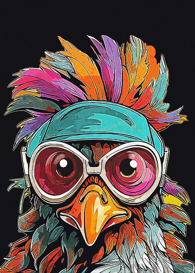 Bird Art Vintage
