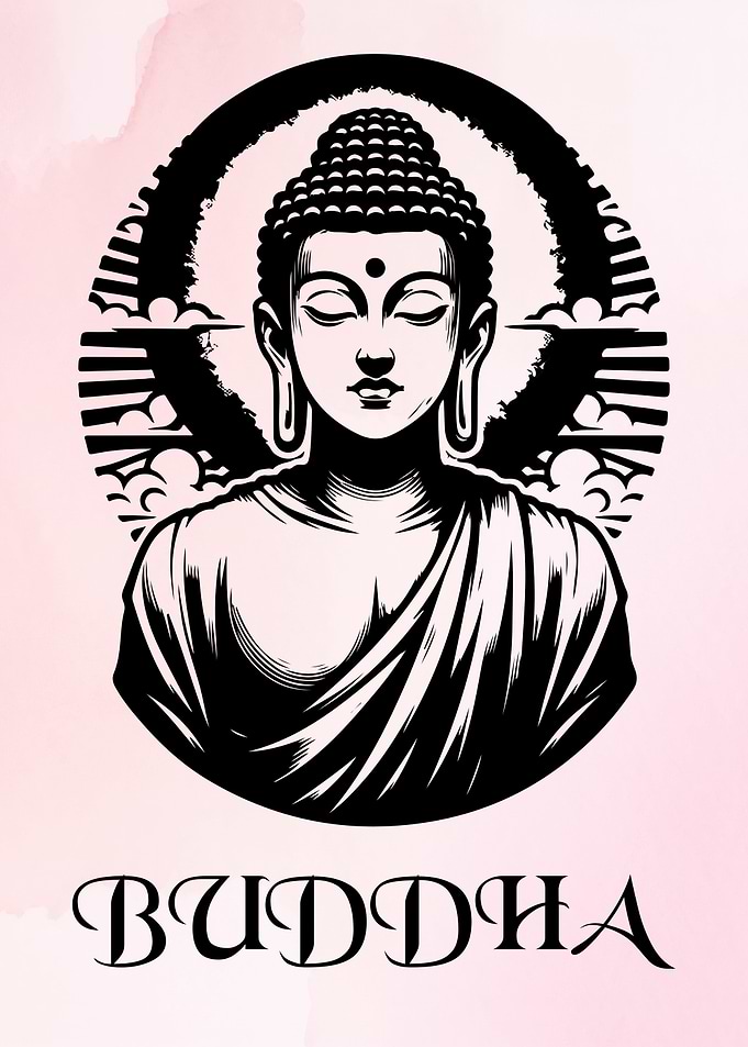 Futuristic Tibetan Buddha