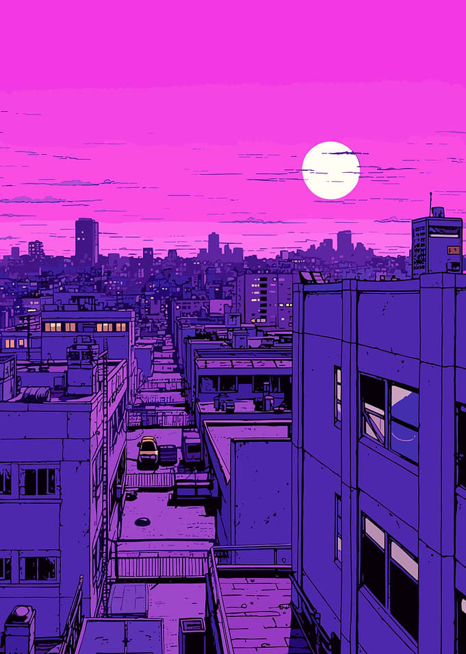 Lofi Pink Retro