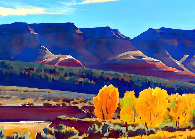 Maynard Dixon Peaceful Day