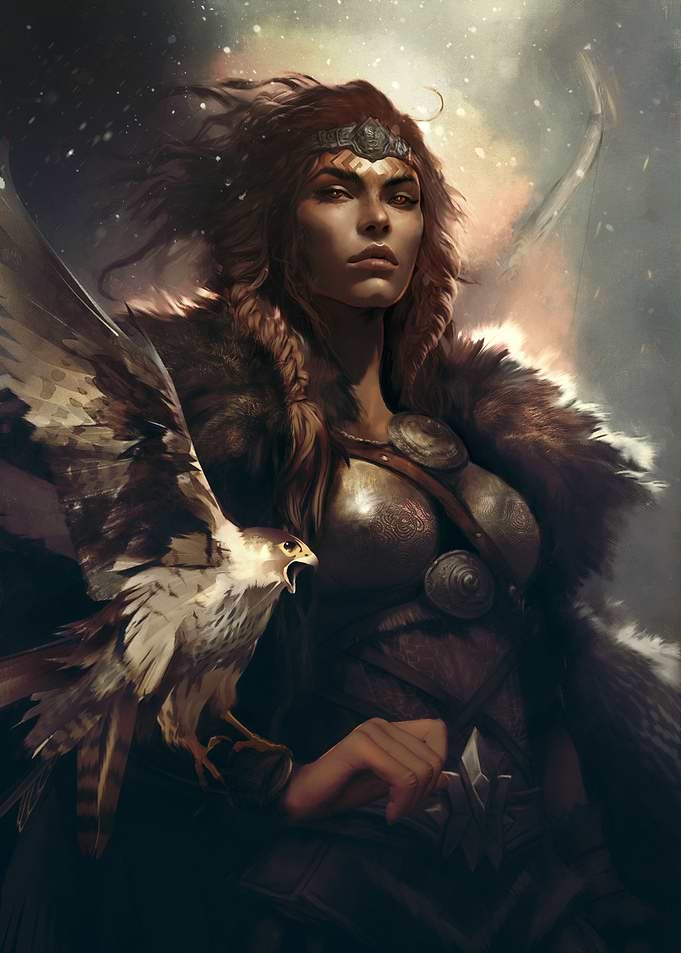 Skadi the Hunter Goddess