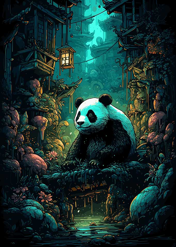 Secret Jungle Panda