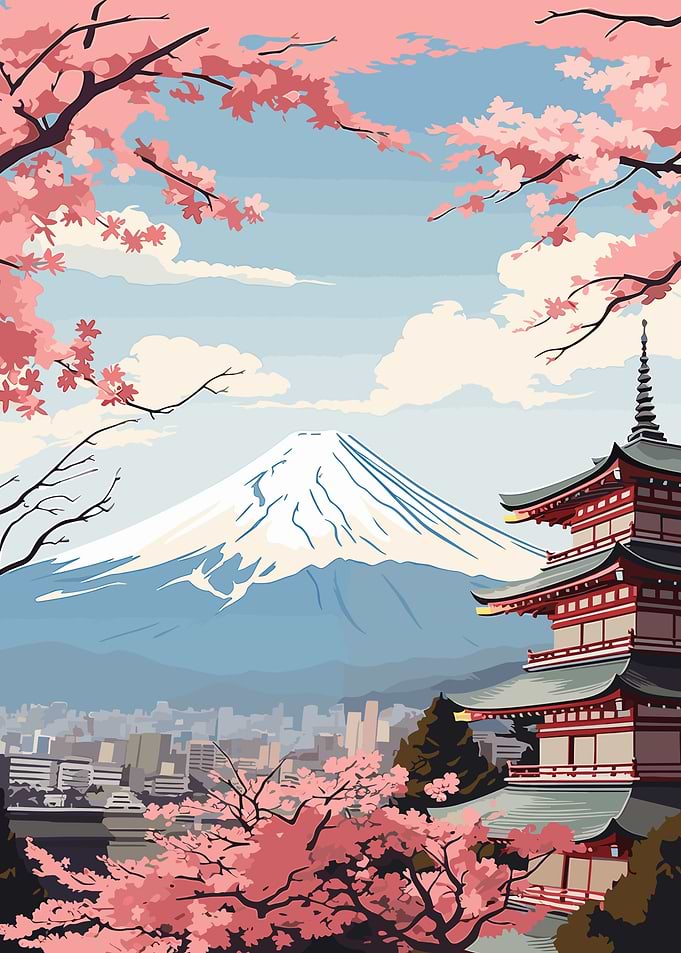 Fuji Mount Japan