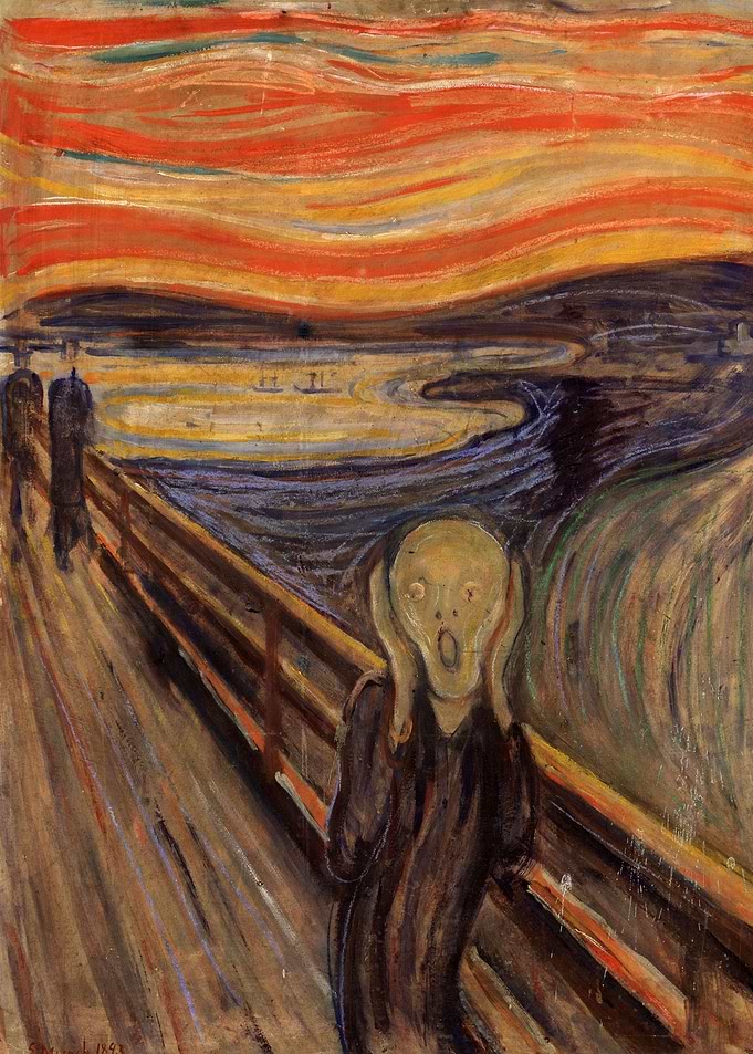 The Scream by Edvard Munch