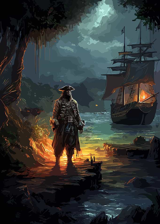 Isolated Buccaneer