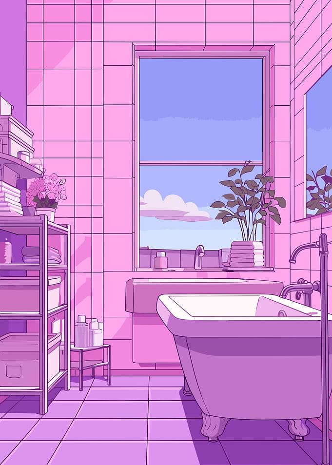 Lofi Pink Retro