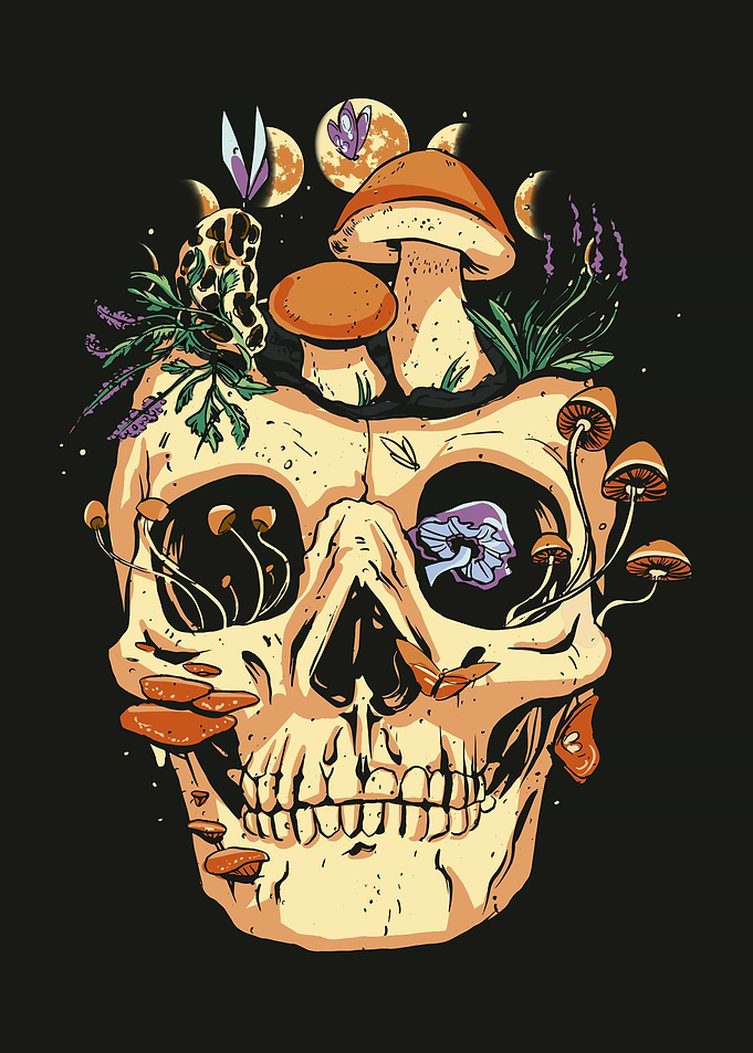Mushroom Skull