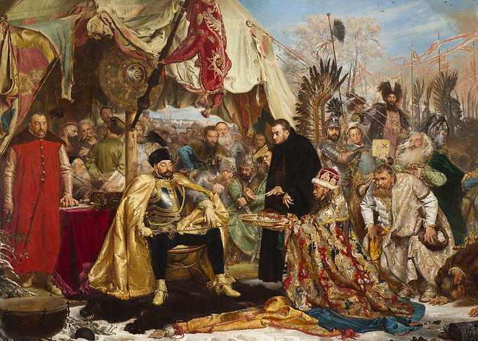 Stephen Bathory at Pskov