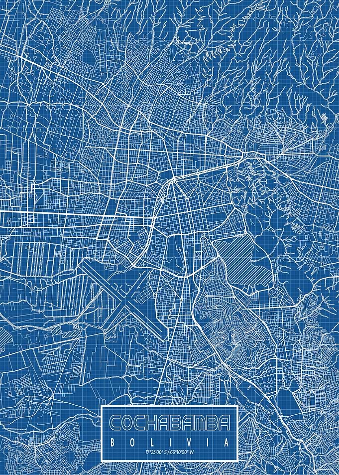 Cochabamba Map Blueprint