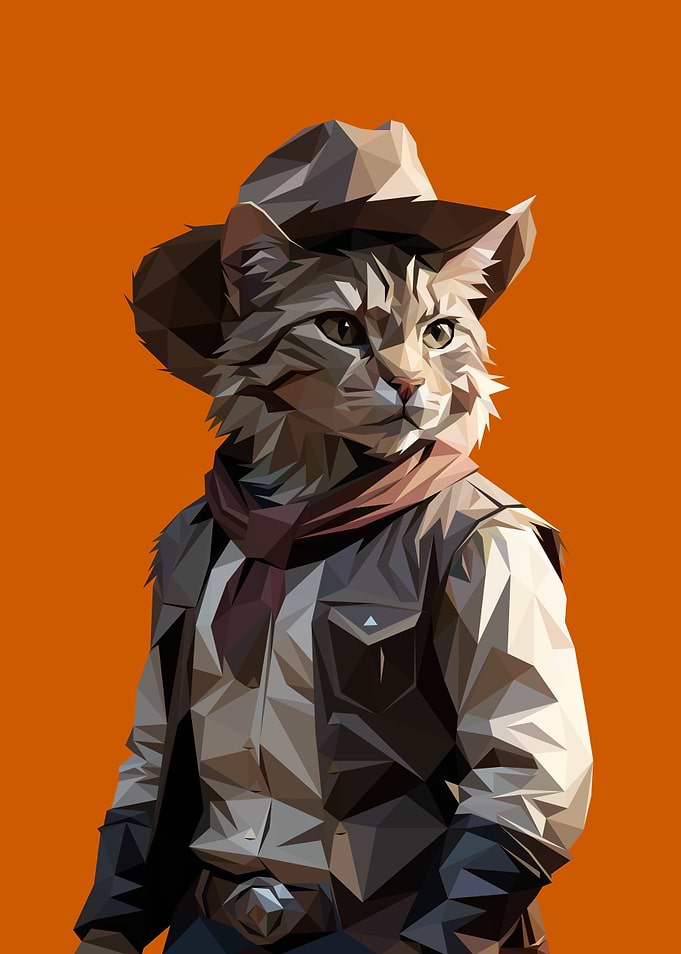 Lowpoly Anthropomorphic