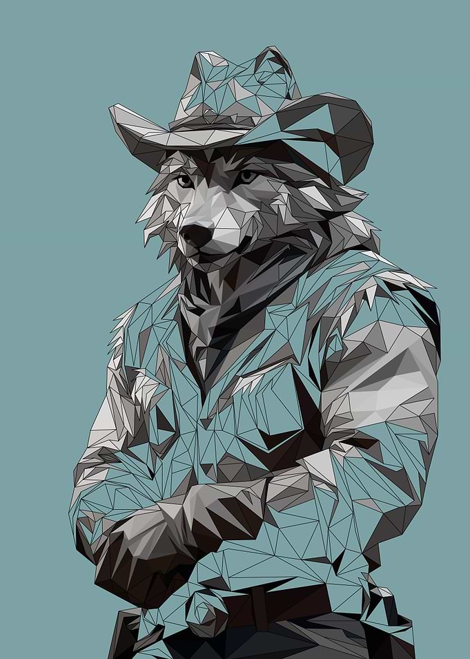 Low Poly Anthropomorphic