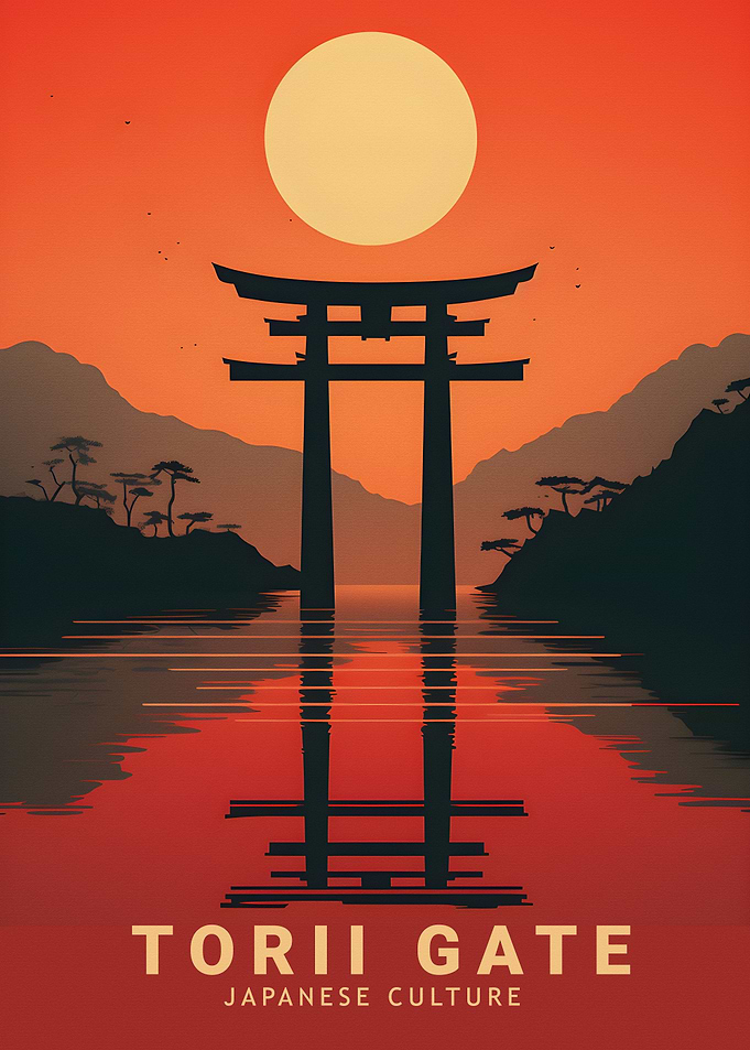 Torii gate Japanese