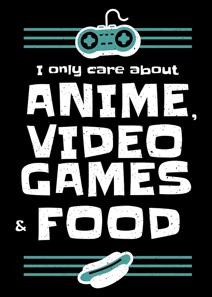 Anime Vide Games Food