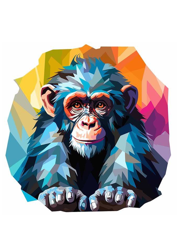 Minimalist Animal WPAP