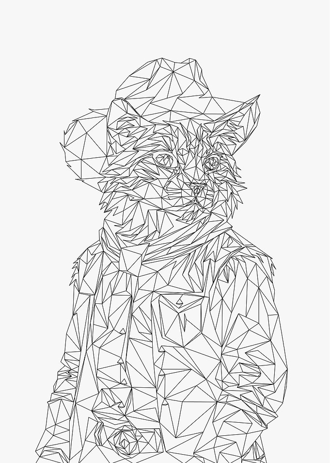 Lowpoly Anthropomorphic