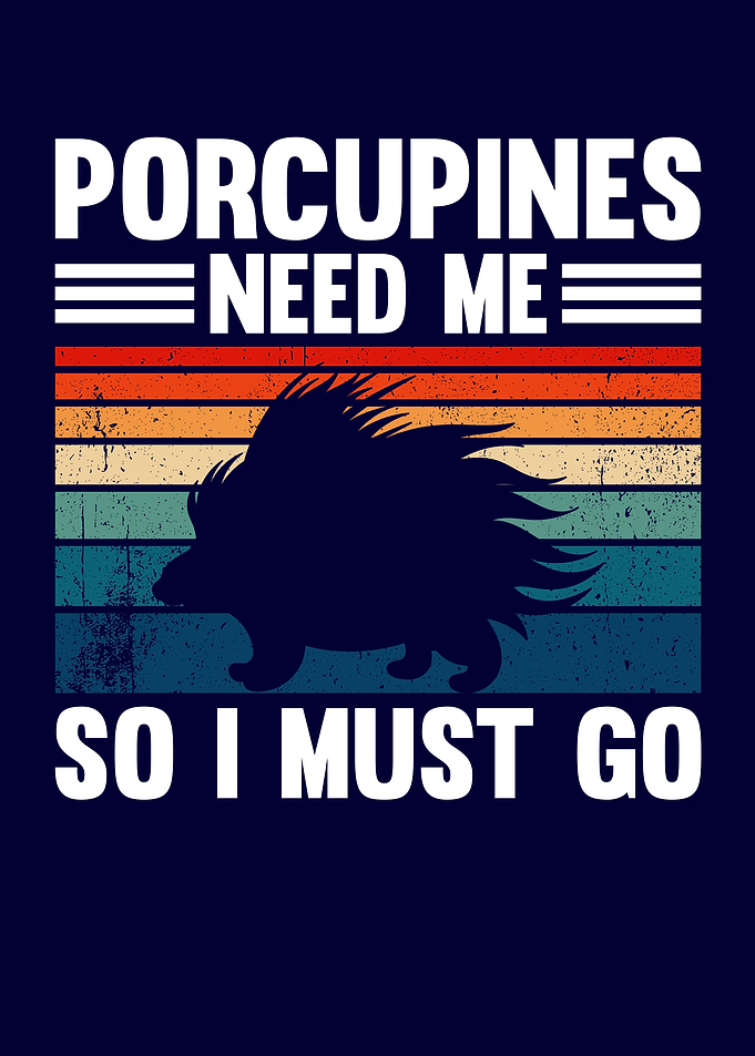 Cute Porcupine Funny