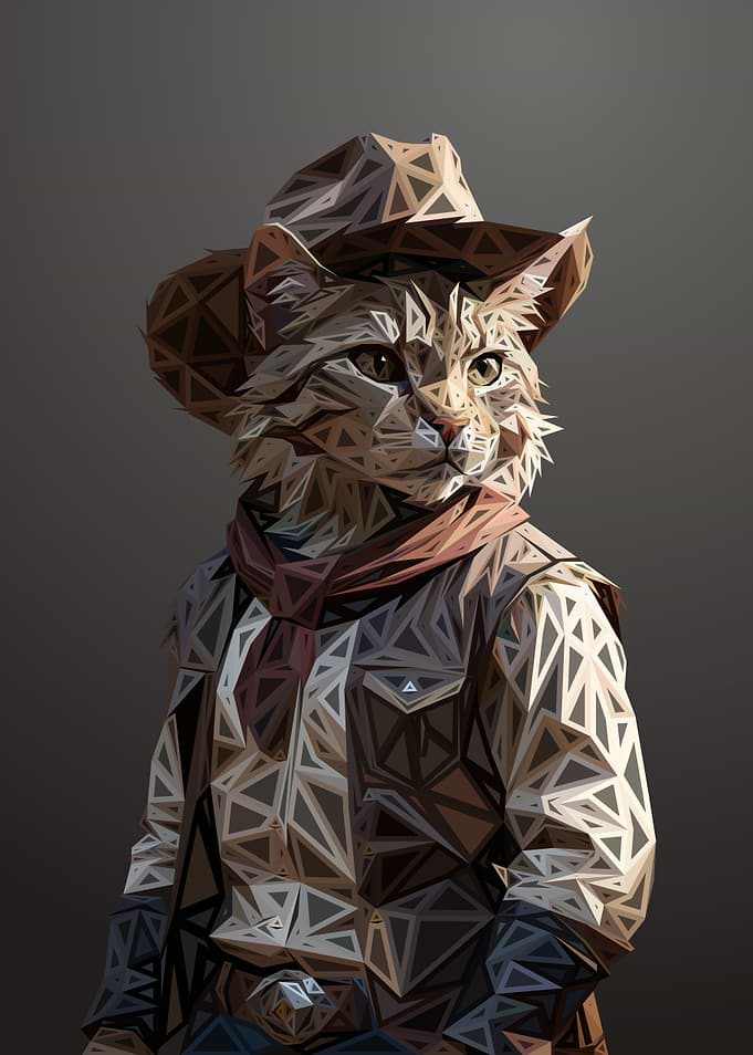 Lowpoly Anthropomorphic