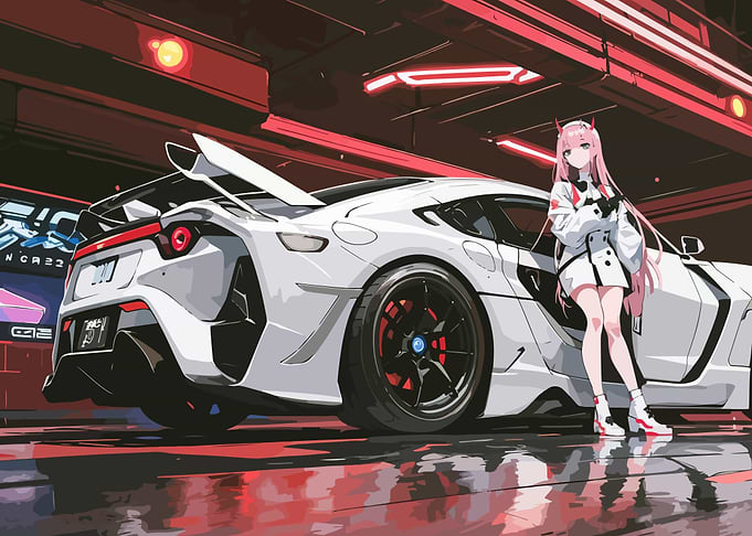 super car anime