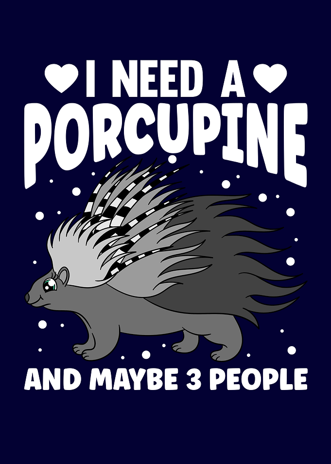 Cute Porcupine Funny