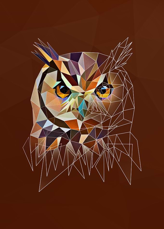 Low Poly Owl