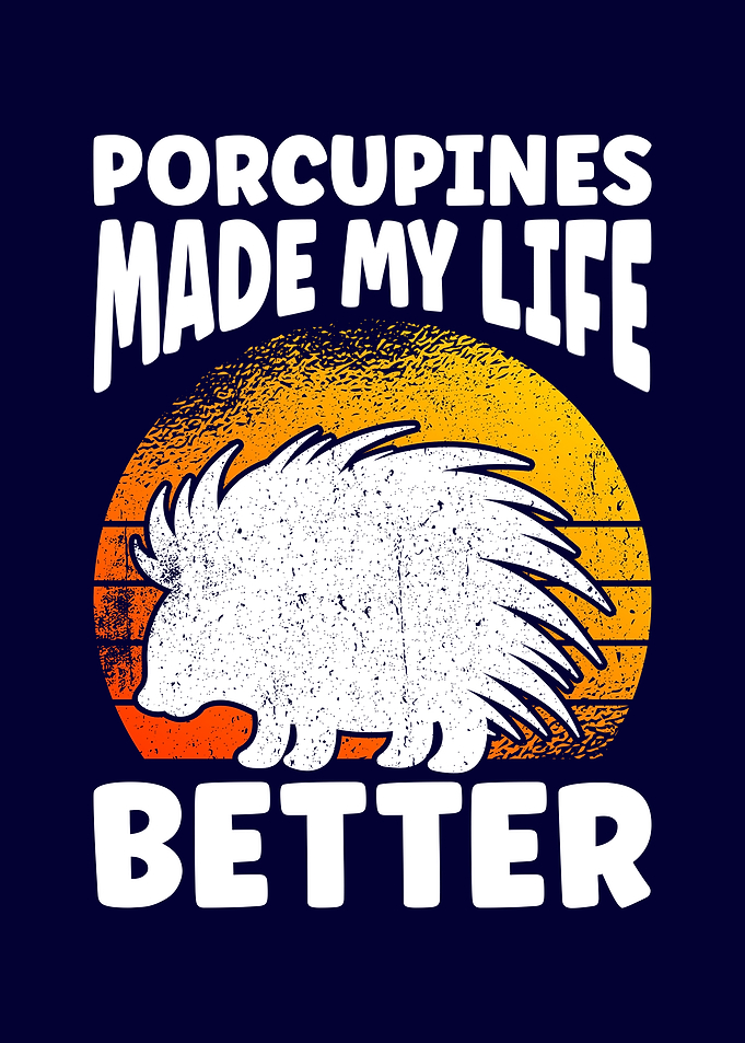Cute Porcupine Funny
