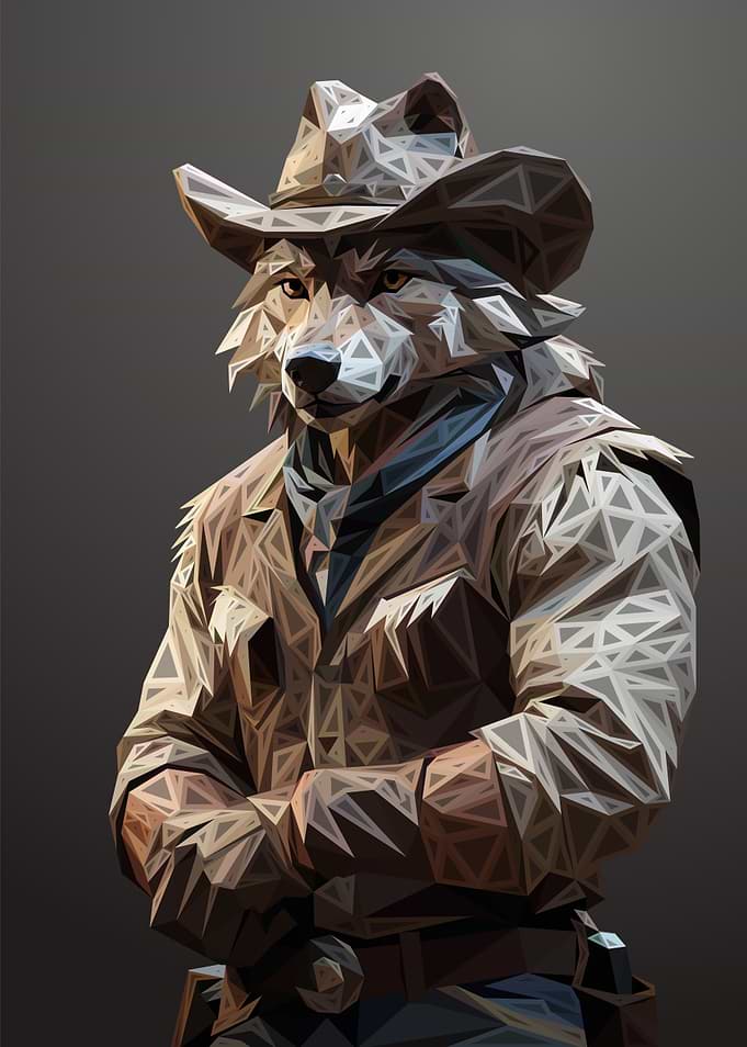 Low Poly Anthropomorphic