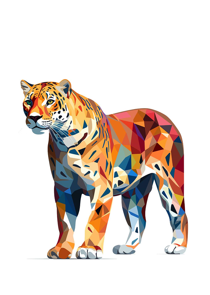 Animal WPAP Pop Art