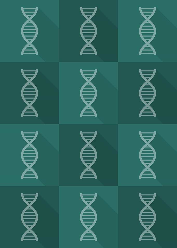 DNA Science Icons Pop Art