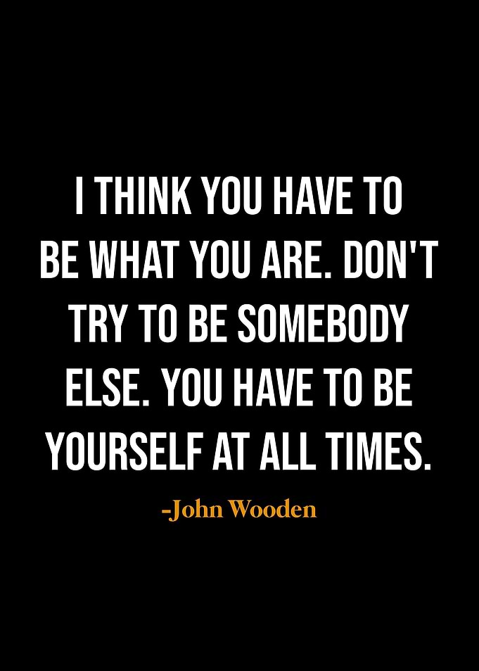 John Wooden quotes