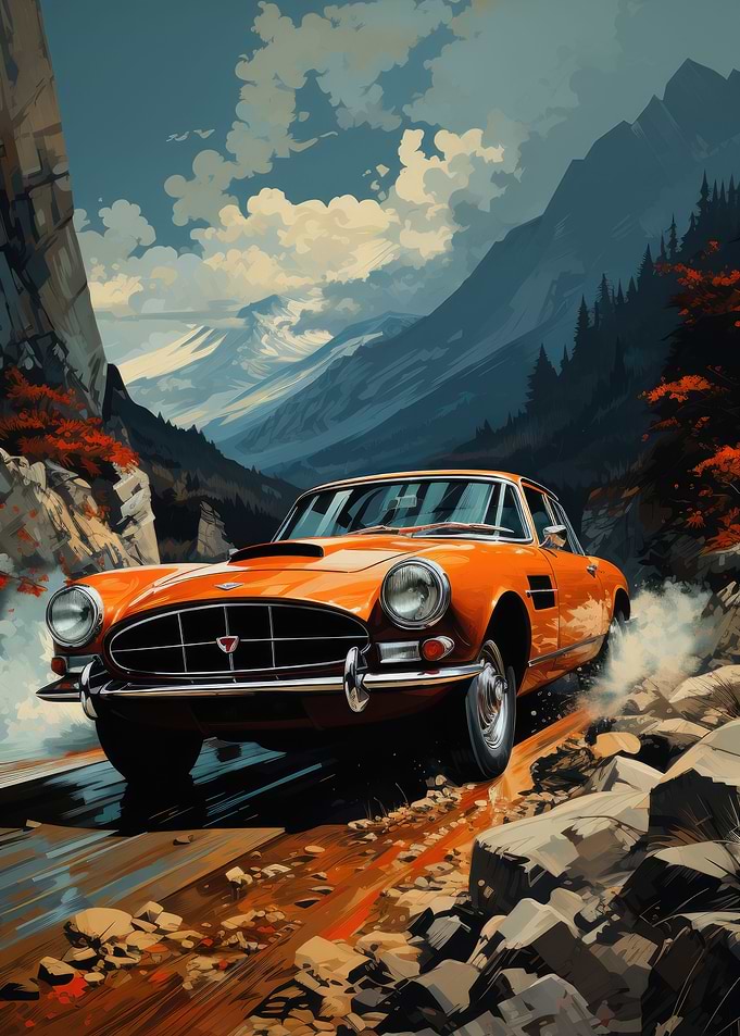 Retro Vintage Car