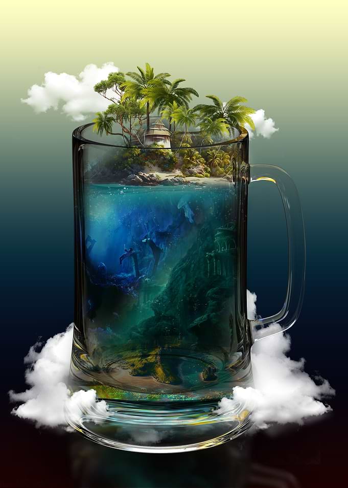 colorful drink