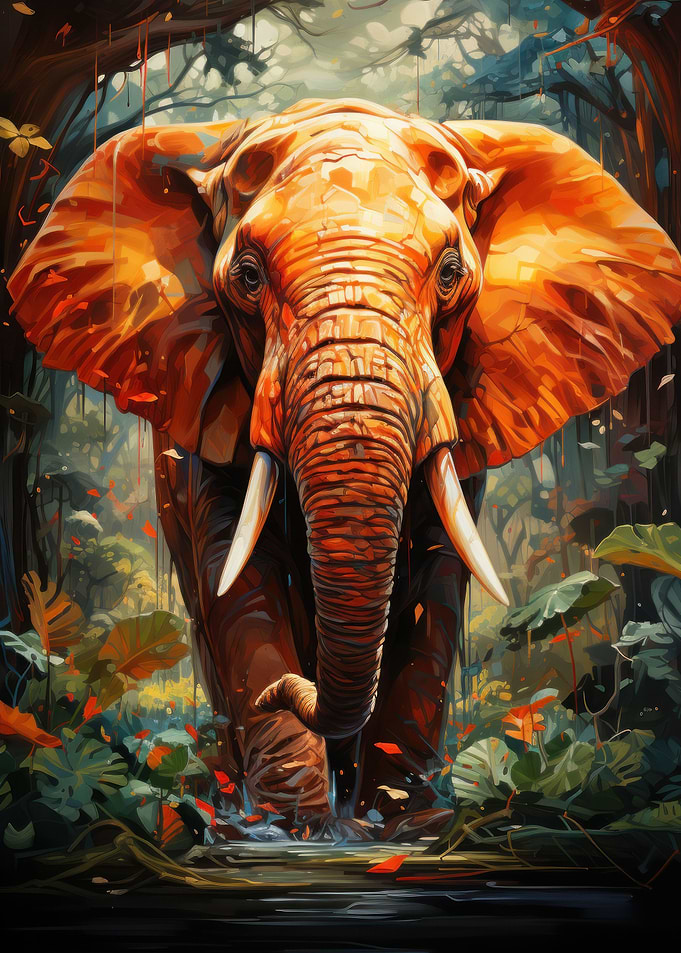 Adult elephant