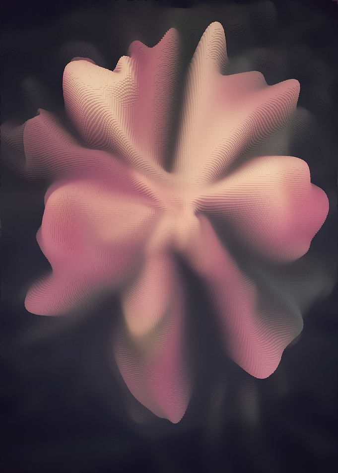Digital rose